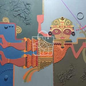 Mujer típica Paracas